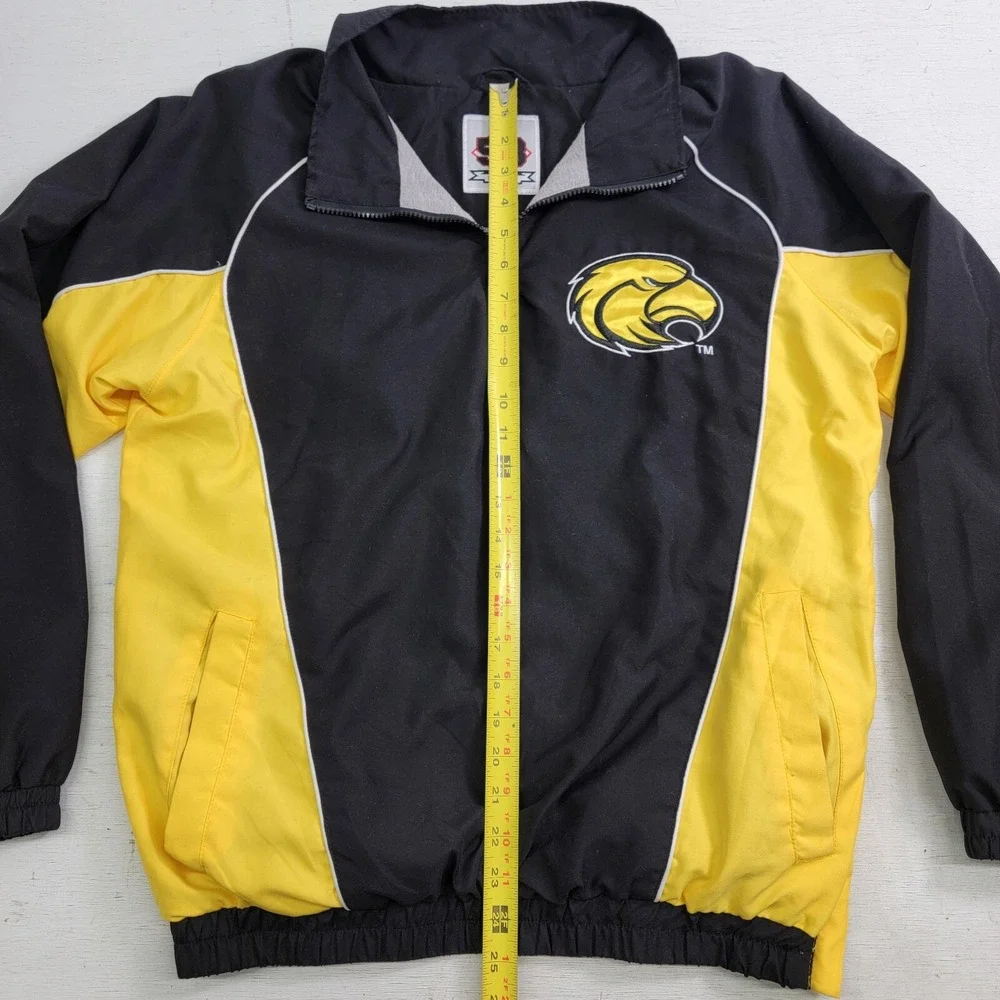 Southern Miss Golden Eagles NCAA 58 Sports 1/4 Side Zip Windbreaker Men's Sz‎ S